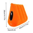 thumbnail image 4 of Almohada de viaje inflable, almohada de cuña inflable, 4 of 9