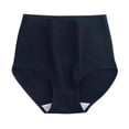 thumbnail image 1 of m-3xl 6 colores de gran tamaño de algodón puro de las mujeres bragas de cintura alta antibacteriana transpirable bragas de las mujerespangjing, 1 of 4