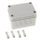thumbnail image 5 of Caja de Cables Caja de Conexiones Adaptable Abs Plástico Ip67 Impermeable Ensayo Eléctrico Aficionado de Electrónica 110 × 80 × 70mm Soledad Caja del cable, 5 of 10