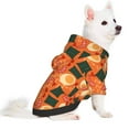 thumbnail image 2 of Honeii Ramen Noodle Soup Print Small Dog Hoodies Pet Hooded Sweatshirts Fall Winter Puppy Cat Sweaters Warm Clothes for Small Dogs Outfits Costume-XX-Large, 2 of 7