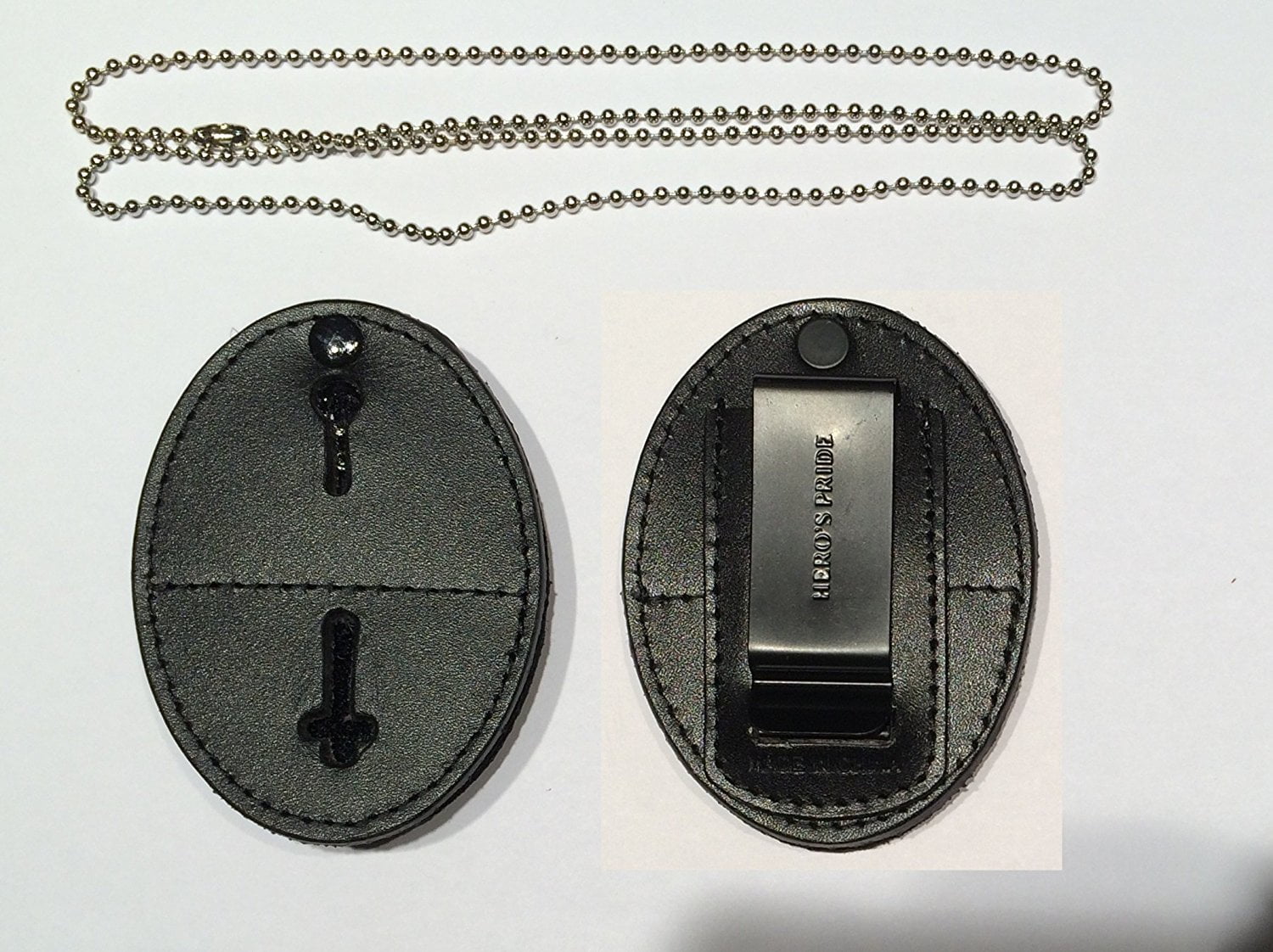 HERO'S PRIDE UNIVERSAL SHIELD BADGE HOLDER for Belt or Neck