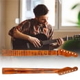 thumbnail image 2 of tamizeot Guitar Neck 22 Frets 25.5inch Maple Wood Reverse Gloss Bass Part Smooth Instrument Handle Replacement Necks, 2 of 6