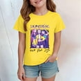 thumbnail image 2 of K pop Demon Chandail pour Filles, T-Shirt Graphique Mignon avec Dessin Animé, T-Shirt Tendance et Drôle, Chandail pour Enfants, Hauts Roses, Manches Courtes, Col Ras du Cou, 2 of 5