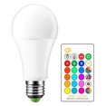 thumbnail image 3 of Bombilla Led De 15W E27, Iluminación De Ambiente Que Cambia De Color, Lámpara Led, Flash Estroboscópico, Barra De Modo De Desvanecimiento, Luces Decorativas Rgbw Ktv Eigraketly HA025517-01, 3 of 5