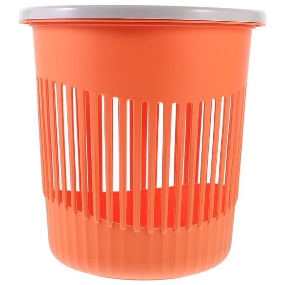 Jibingyi Trash Can Simple Garbage Container Trash Bin for Living Room Bathroom Bedroom Office Hotel