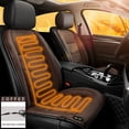 thumbnail image 5 of Wovilon Car Seat Cover 12V Velvet Car Universal Heating Cushion Winter Car Heating Cushion, 5 of 7