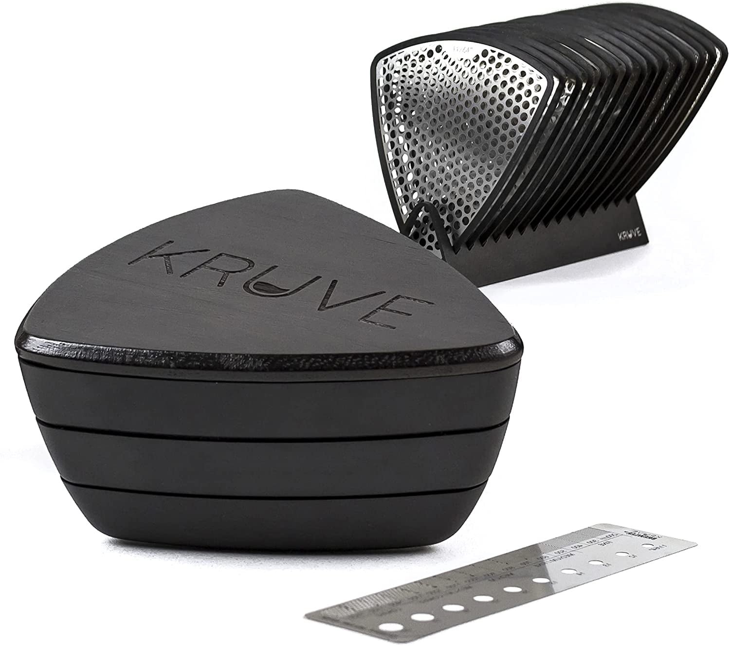 KRUVE Sifter PLUS Bean, 5 Grind and 10 Bean Sieves, Helps Accurately