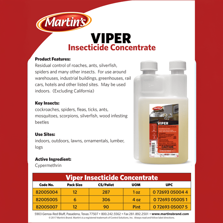 Martin's Professional Grade Insecticide Liquid, 16 oz photo 6