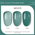 thumbnail image 1 of Esmalte de uñas semitransparente de 20 colores, crema, transparente, para decoración de uñas, 7,5 ml., 1 of 3