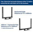 thumbnail image 2 of Mounting Dream Soundbar Mount with Easy Access Design for SONOS Beam, SoundBar Bracket with Sliding Block Fits TV up to VESA 600x400mm, Compatible with The Bea, 2 of 10