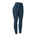 thumbnail image 2 of Fashion Women's Stretchy Basic Leggings Full Length Pants Basic Solid Pants with 2 Pockets, 2 of 7