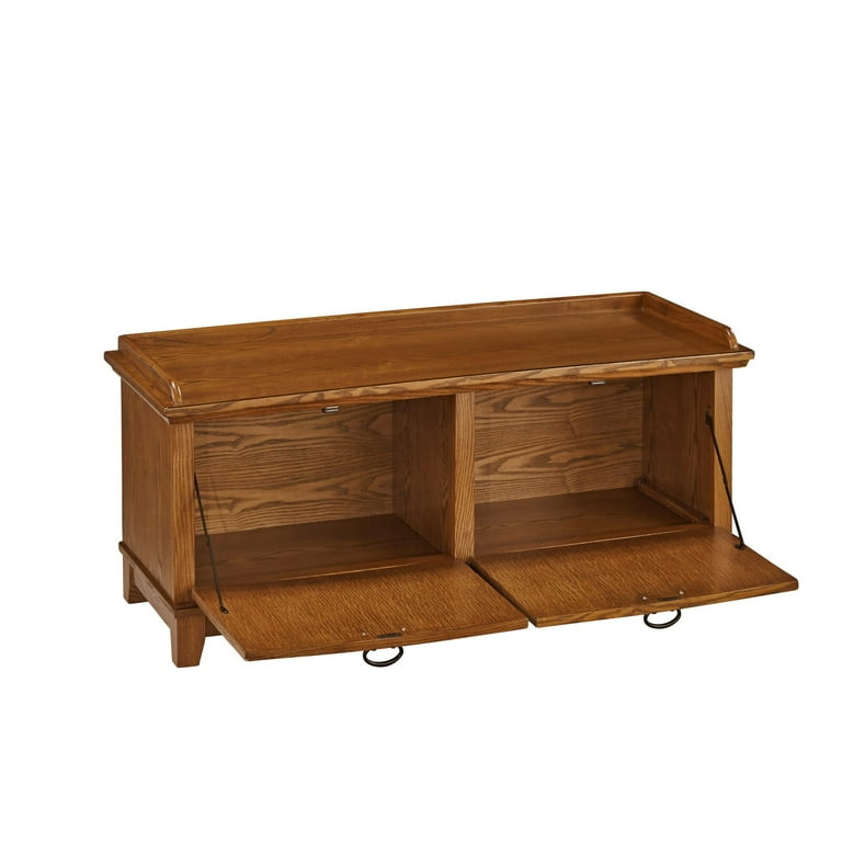 Ferryhill wood shop storage bench