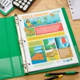 thumbnail image 3 of Pen+Gear Durable View 1-inch D-Ring Binder, Green, 3 of 10