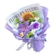 thumbnail image 1 of Ramo de flores de ganchillo hecho a mano con hilo de algodón, flores artificiales de girasoles silvestres para aniversario, cumpleaños, día de la madre, regalos, 1 of 7