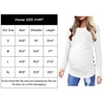 thumbnail image 4 of Solid Color Long Sleeved Women Maternity Shirt Pregnant Women Tops, 4 of 4