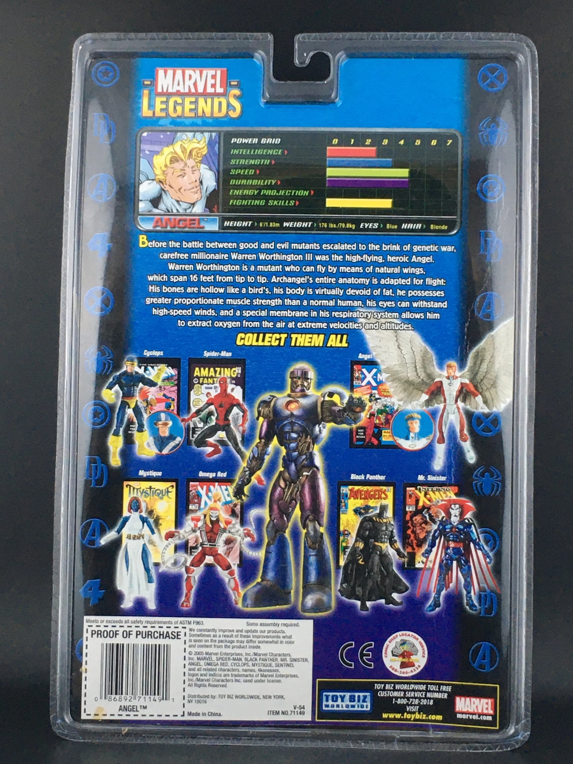 Marvel Series 10 Sentinel Angel Action Figure