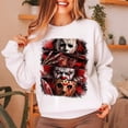 thumbnail image 2 of Vintage Horror Halloween Sweatshirt, Scary Movie Fan Merch, 2 of 4