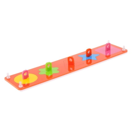 Pet Parrot puzzle children toys Colored Blocks Macaw Bird Toys Bird Toys Parrot Color