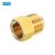 thumbnail image 3 of Uxcell 2 pcs Conector de flare SAE 45 Grados Adaptador de Latón Conector de Tubo de Flare 5/8" Hembra Flare x 3/4" Macho Flare, 3 of 7