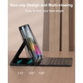 thumbnail image 4 of Funda para iPad con teclado FGZZROU para iPad de 11ª y 10ª generación de 10,9 pulgadas, 4 of 7
