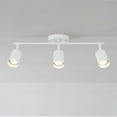 thumbnail image 3 of Globe Electric 91007786 Pratt 3 Light 21" Wide Fixed Rail Linear Ceiling Fixture - Black, 3 of 7