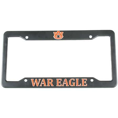 - Auburn Tigers Plastic License Plate Frame