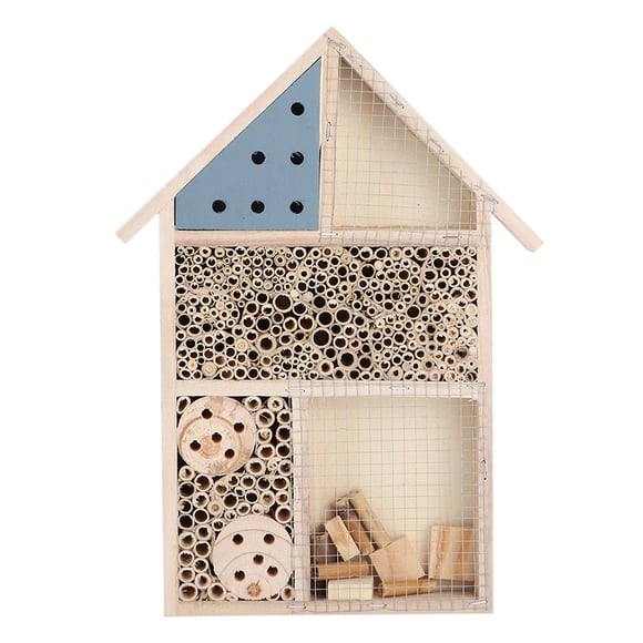 ZPSHYD Maison à Insectes en Bois, hôtel à Insectes en Bois Platane Maison à Insectes en Bois Chambre à Insectes en Bois Abri d'hôtel Décoration de Jardin Boîte à nids