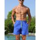 thumbnail image 3 of SAYOO Shorts de playa de cuerda para hombres, shorts de cintura elástica, forro de malla SAYOO moda, 3 of 9