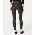 thumbnail image 3 of Calvin Klein Womens Printed Metallic-Stripe High-Waist Leggings,Micro Boom,2XL, 3 of 3