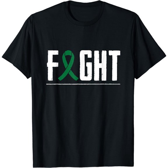 Liver Cancer Fight Cancer Ribbon T-Shirt