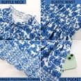 thumbnail image 5 of Vestido GRACE KARIN con estampado floral bohemio de verano con bolsillos para mujer, 5 of 5