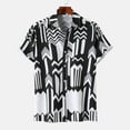 thumbnail image 2 of VBARHMQRT Plus Size Halloween Shirts Shirts for Men Tech Short Sleeve Shirts Casual Workout Black, 2 of 3