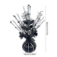 thumbnail image 3 of AURIGATE Mini Halloween Tree, Black Gothic Tabletop Pumpkin Tree with Bat for Home Mantel Decor, 3 of 6