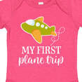 thumbnail image 4 of Inktastic My First Plane Trip Airplane Travel Boys or Girls Baby Bodysuit, 4 of 5