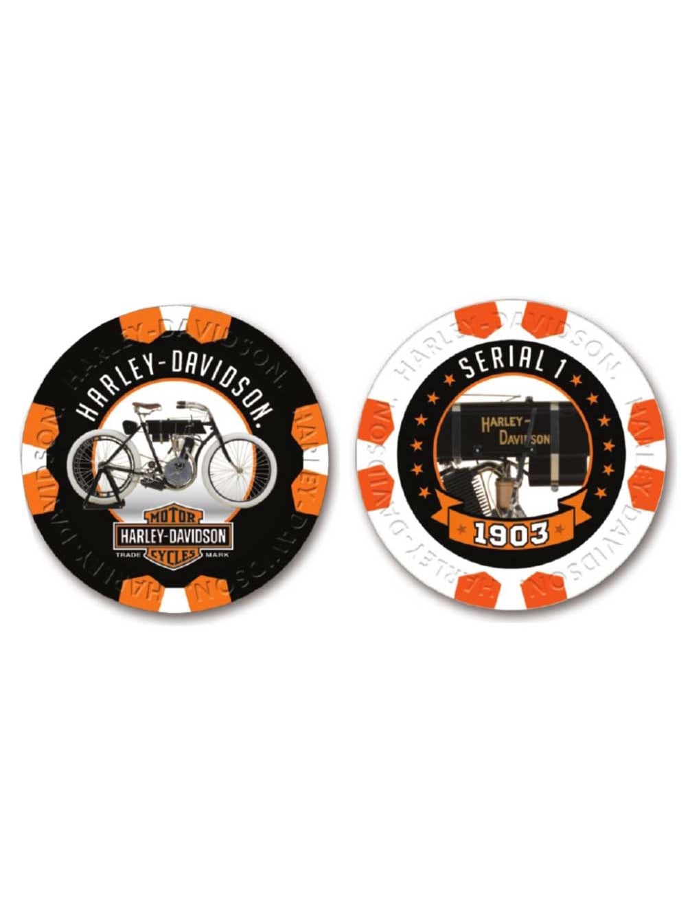 HarleyDavidson Vintage Series 1 1903 Serial 1 Collectible Poker