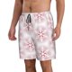 thumbnail image 2 of Balery Christmas Snowflakes Traje de Baño Estilo Hawaiano para Hombre, Shorts de Secado Rápido con Bolsillos-Medium, 2 of 6