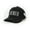 Black, variant on ONE WORD Baseball Cap, Adjustable Size for Running Workouts and Outdoor Activities, Soft Cotton Cap (Black & White)
