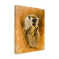 thumbnail image 2 of Trademark Fine Art 'Green Monkey' Canvas Art by Michael Jackson, 2 of 3