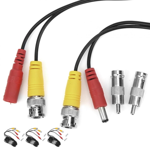 Cable de Alimentación de CCTV de Alambre de Cobre Desnudo, Cable de Alimentació de Video, Material de Portada de Pvc Proyectos flexible de Monitoreo de Alta Cáras de