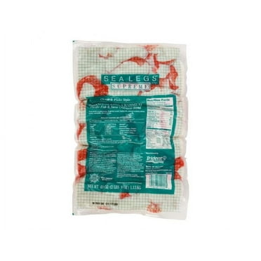 Trident Sea Leg Supreme Crab Salad, 2.5 Pound - 4 per case.