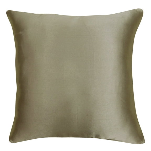 Decorative Home Decor Cushion Cover Pillow Throw Satin Silk Case - Choose Size