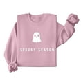 thumbnail image 4 of Uoodti Halloween Women's Oversized Long Sleeve Fall Clothes Sweatshirt Witch Crop Vintage Graphic Lantern Pullover Gift Spook y Season Sweatshirt, 4 of 6