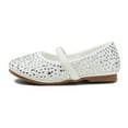 thumbnail image 3 of DREAM PAIRS Girls Mary Jane Rhinestone Studded Slip On Ballet Flats Toddler, 3 of 5