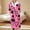 Black, variant on Women's Valentine Warm Pajama Set Date Night Cute Print
