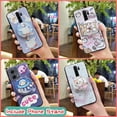 thumbnail image 5 of LYM-Phone Case For MOTO Edge 5G 2024, TPU Cartoon Simplicity Skin feel silicone Durable Anti-knock Soft Case Kickstand Glitter Phone Lens Protection Waterproof Back Cover cute Quicksand, 5 of 9