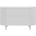 thumbnail image 2 of Curved Design Light Luxury Sideboard Cabinet with Adjustable Shelves,Modern Buffet Storage CabinetSuitable for Living Room,Study,Entrance, 2 of 10