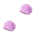 thumbnail image 4 of Sonducket Cool Running Cap Fashion Sport Caps Elástico Tocado Senderismo Hip Hop Beanie Print Ligero Hombres Mujeres Sombreros Light Púrpura claro 2piezas, 4 of 6