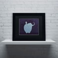 thumbnail image 3 of Carla Martell 'Owl and Elephant' Black Matted Framed Art, 3 of 3