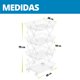 thumbnail image 3 of Anaquel Plegable de Almacenamiento Onof Organizador Multiusos 4 Niveles, 3 of 6