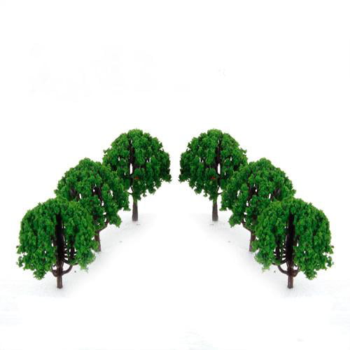 26pcs 1/100 HO Scale Scenery Landscape DIY Layout Model Trees Boys Girls Toy 